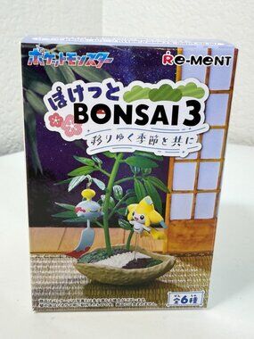 NEW Re-Ment Pokemon Pocket Bonsai 3 Miniature 1 - Figure Blind Box Japan Import